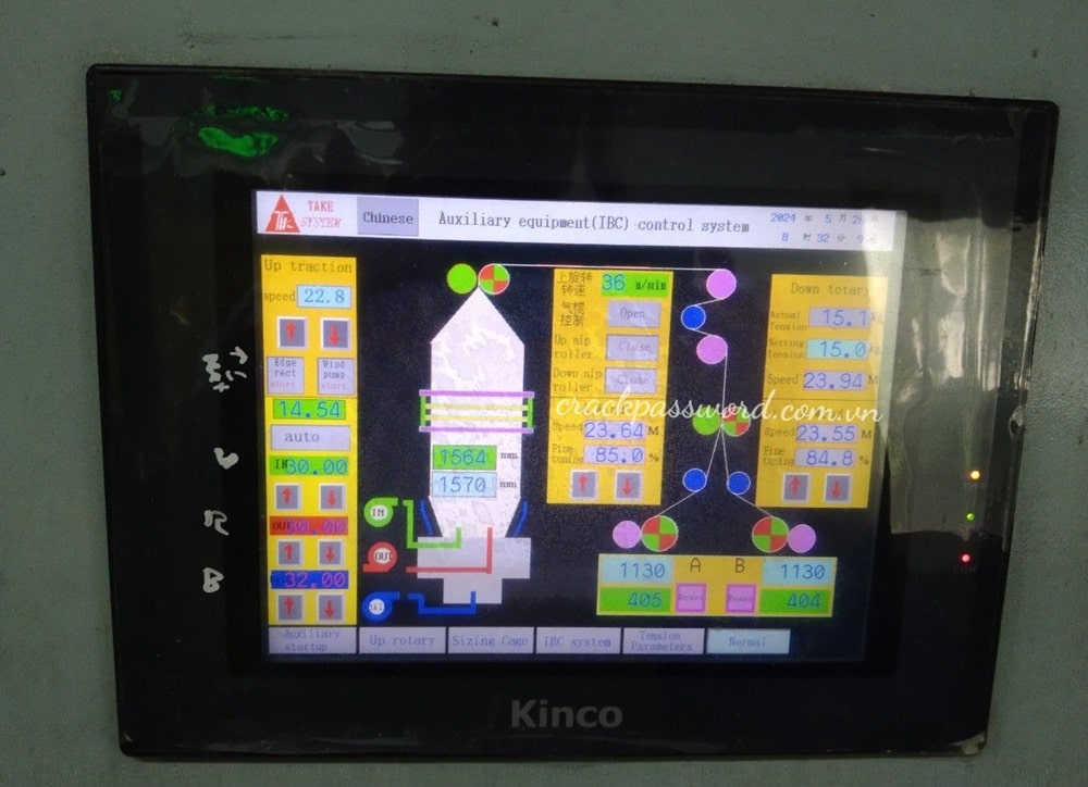 crack password hmi kinco